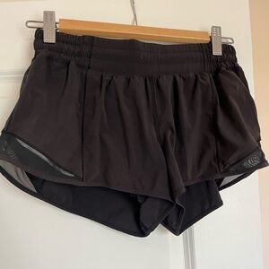 Lululemon Hotty Hot Short 2.5 inch. Size 8 but really fits like a 2-4.